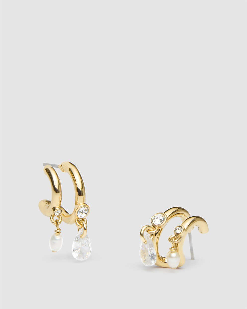 Emerge Double Hoop Earrings