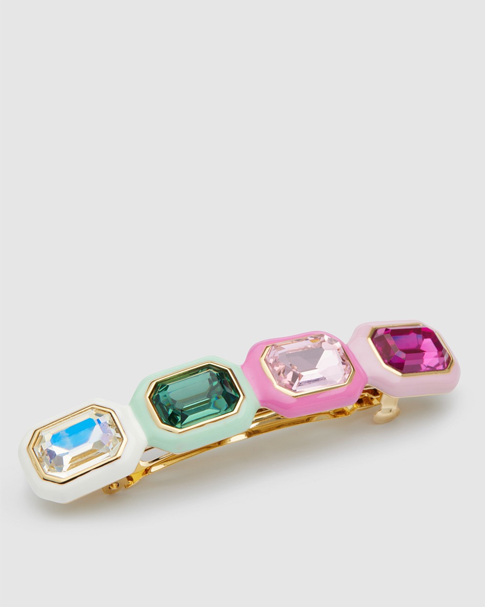 Jewel Barrette Hair Clip