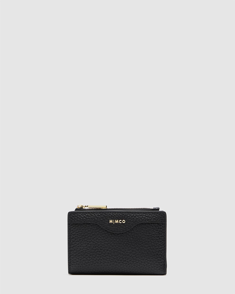 Black Light Gold Jett Wallet - Wallets | Mimco