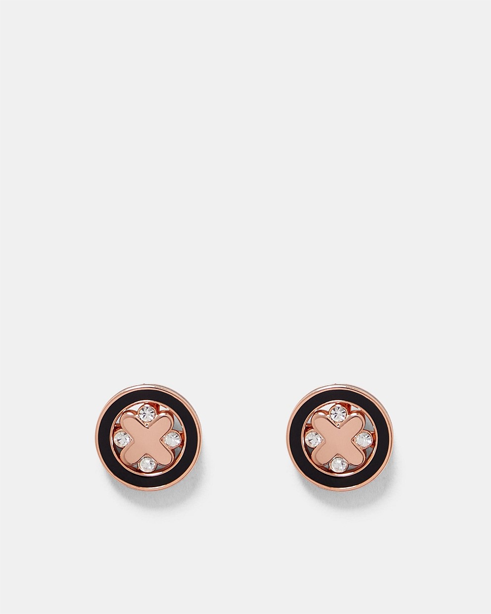 Supermicra Halo Stud Earrings