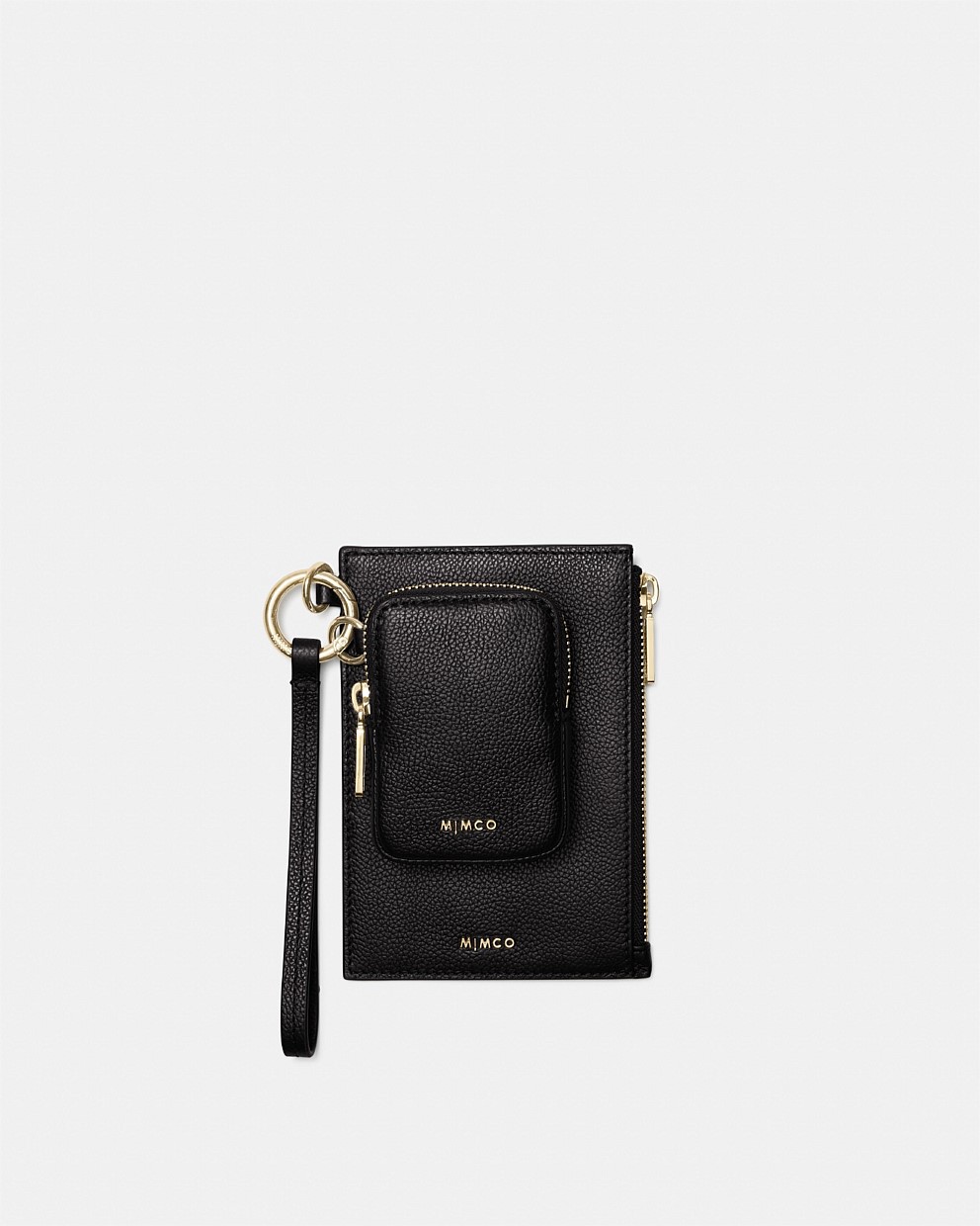 Black Light Gold Classico Travel Duo Pouch Pouches Mimco