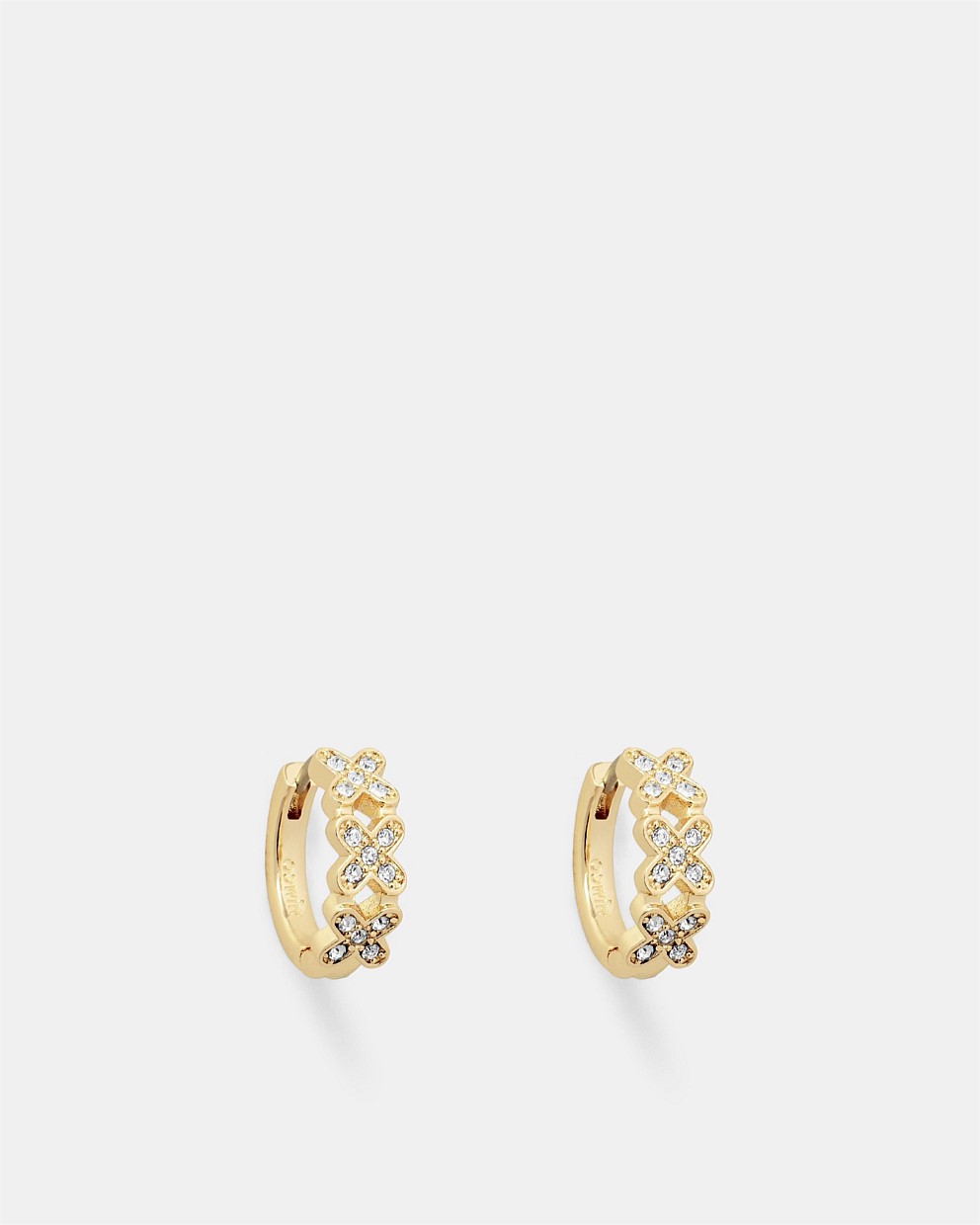 Gold Daydream Huggie Hoop Earrings - Hoop Earrings | Mimco