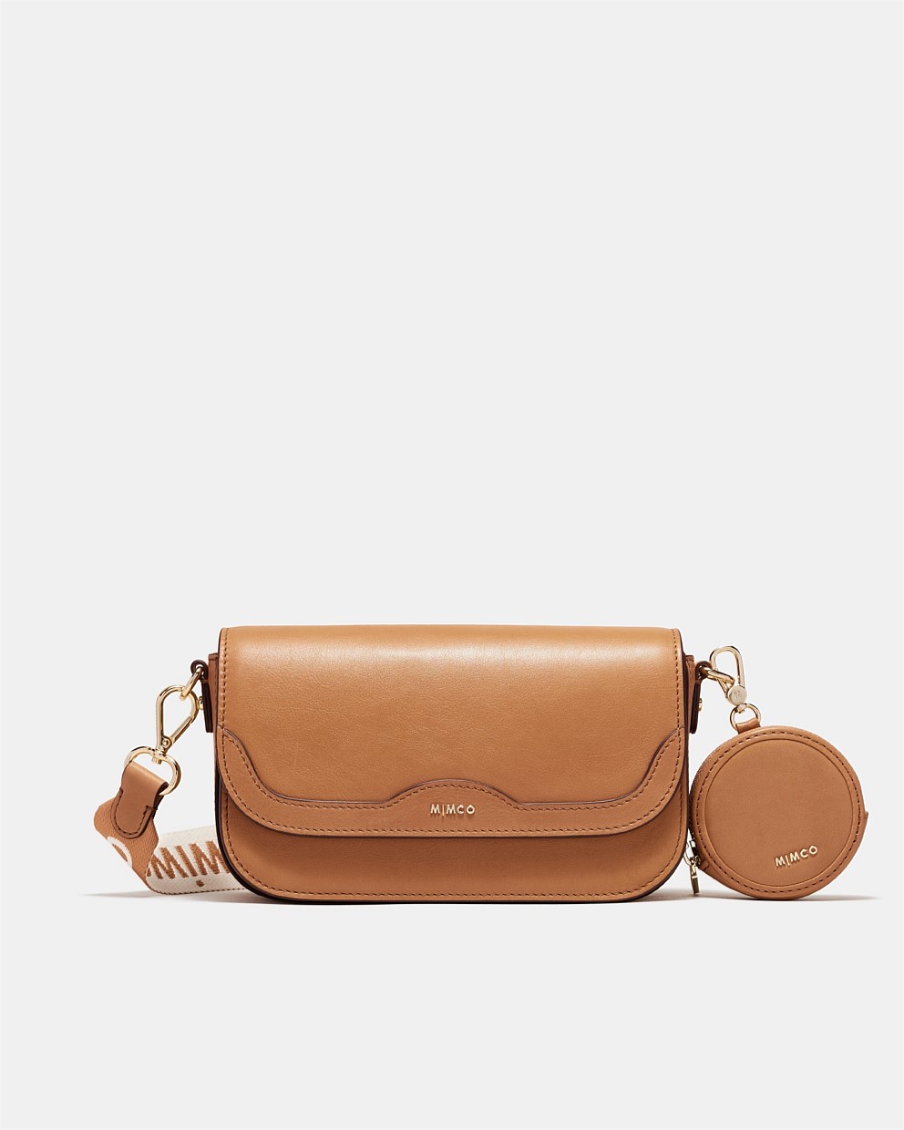 Caramel Jett Concertina Crossbody Bag - Bags | Mimco