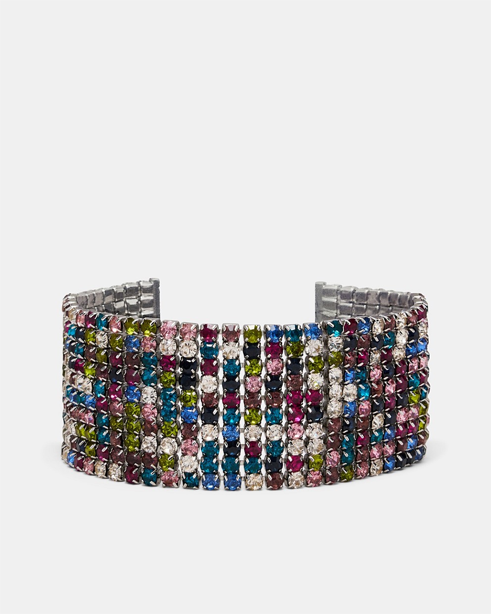 Dazzle Crystal Choker Necklace