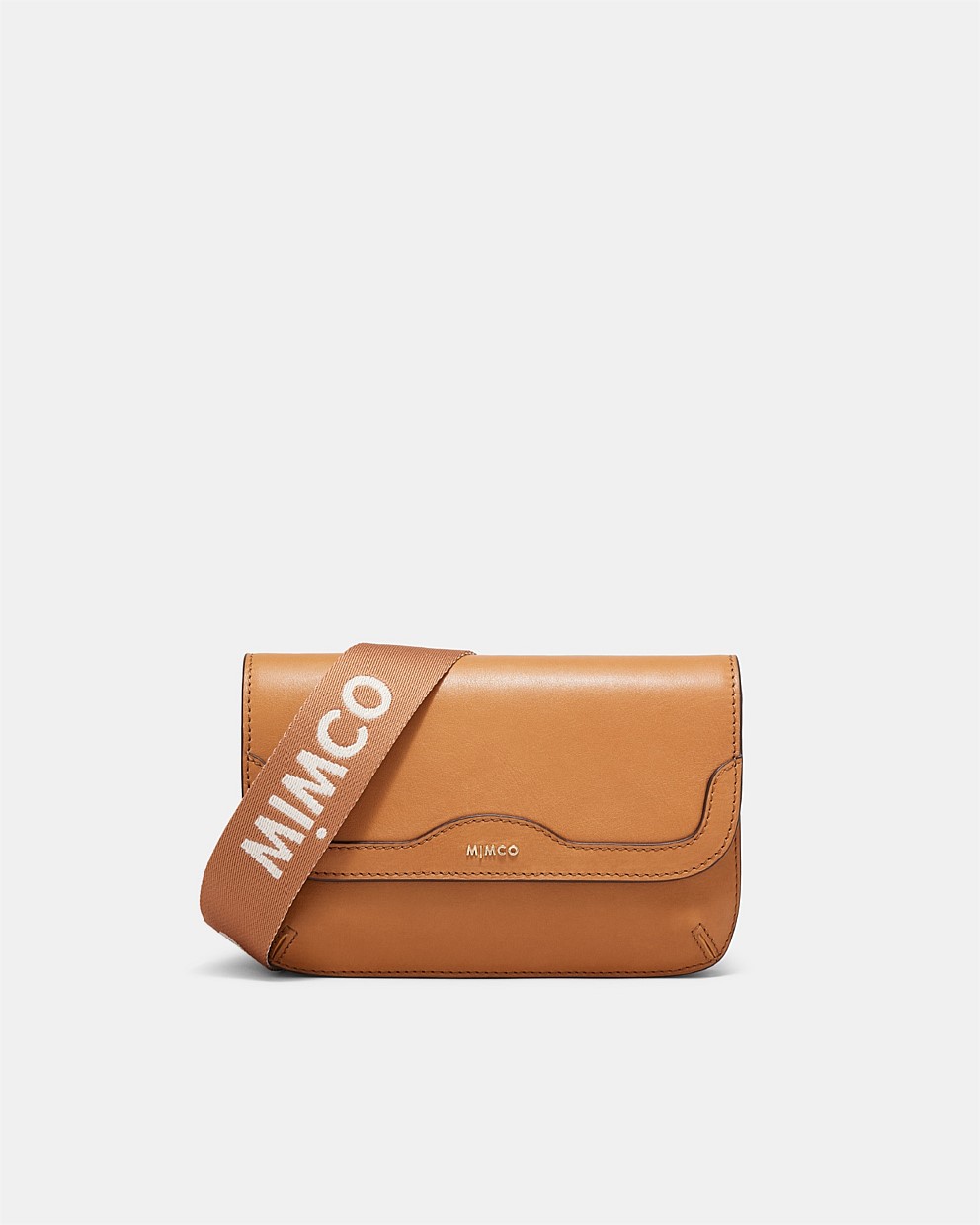 Caramel Jett Flapover Crossbody Bag - Bags | Mimco