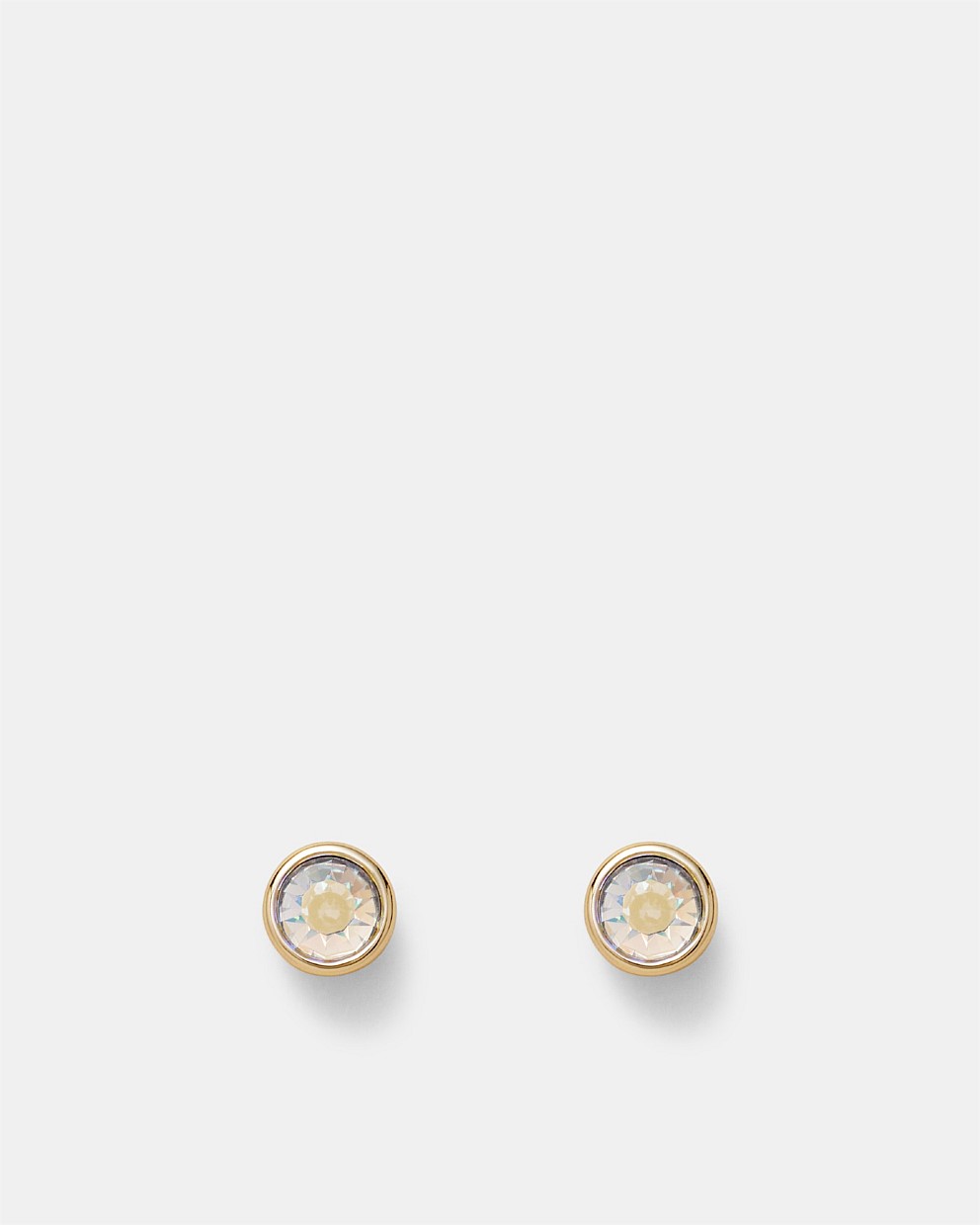 Gold Orbit Stud Earrings - Stud Earrings | Mimco