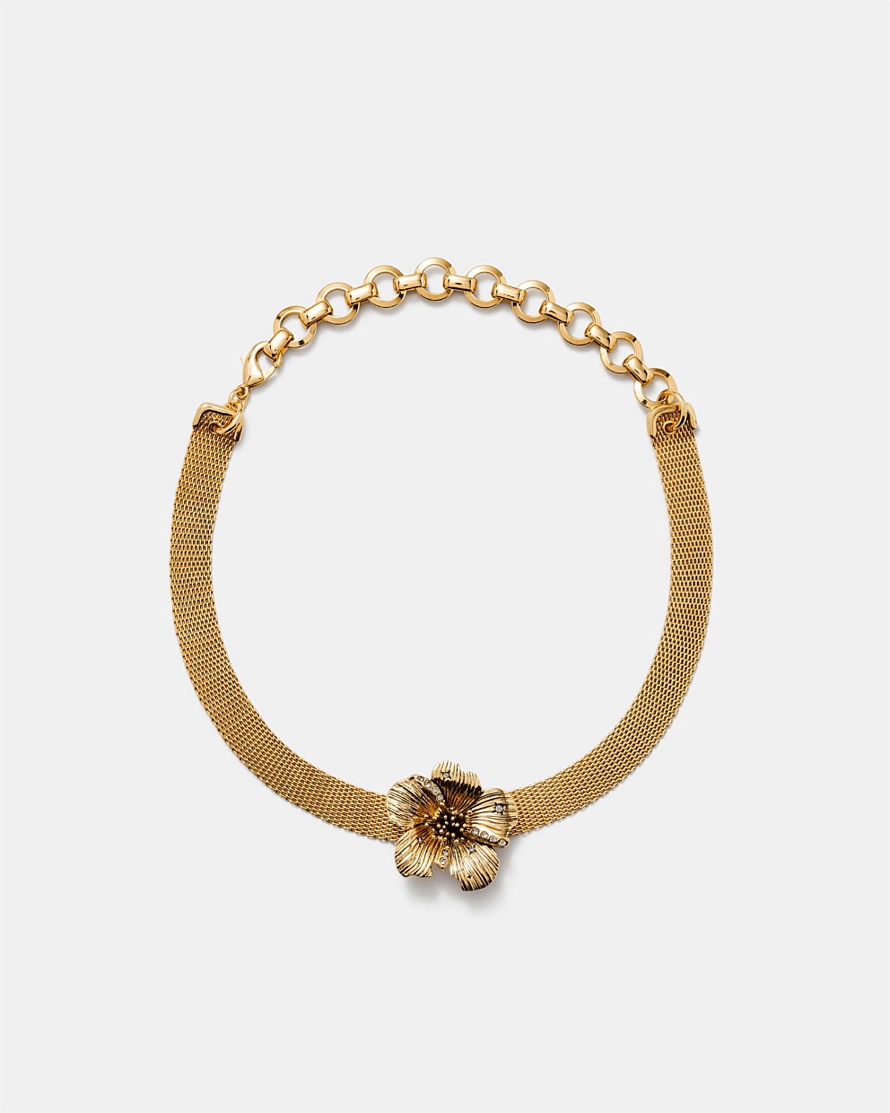 Wild Flower Choker Necklace