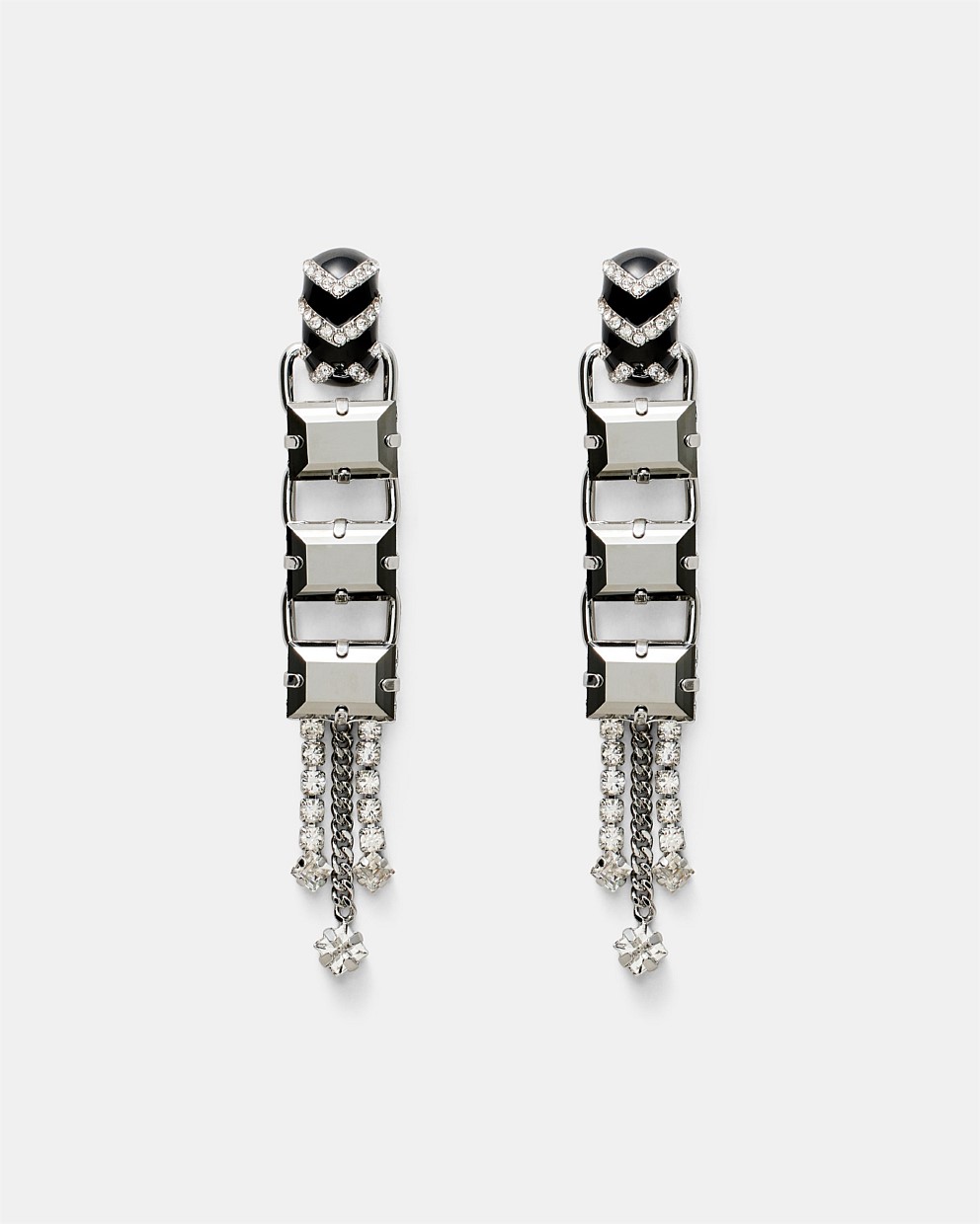 Coruscant Long Drop Earrings