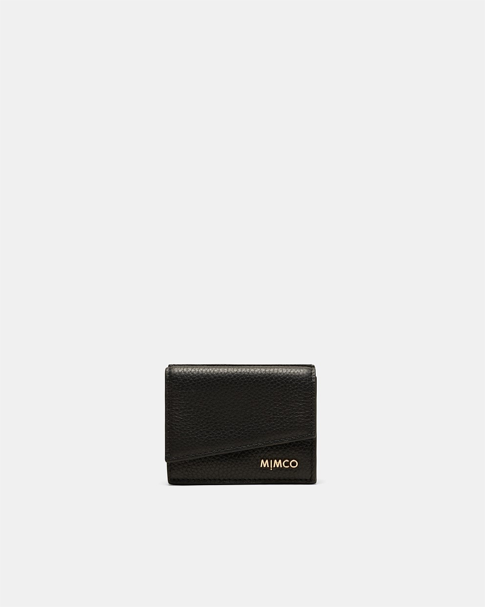 Black Light Gold Drift Duo Credit Card Holder - Card Holders | Mimco