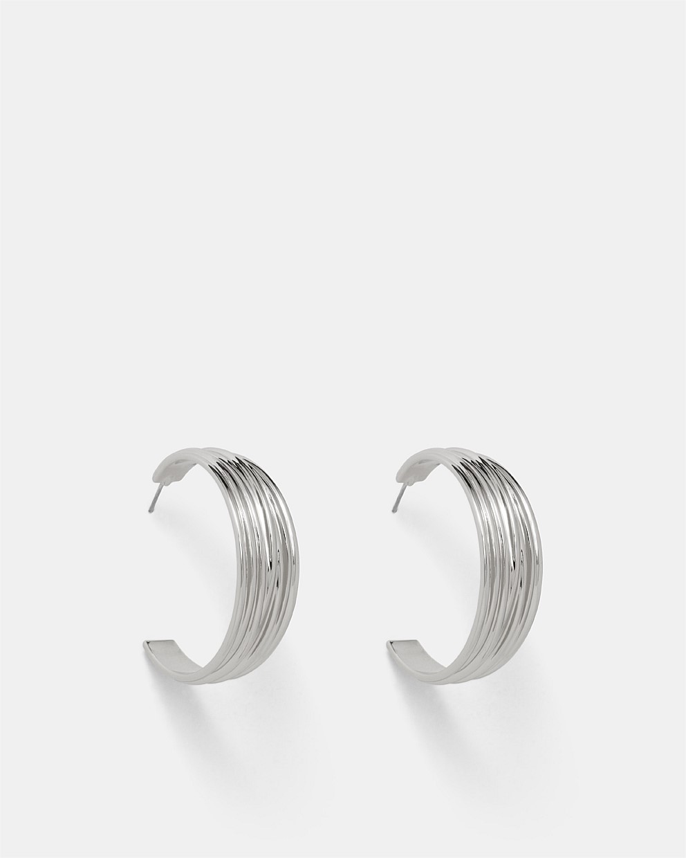 Bassline Large Hoop Earrings