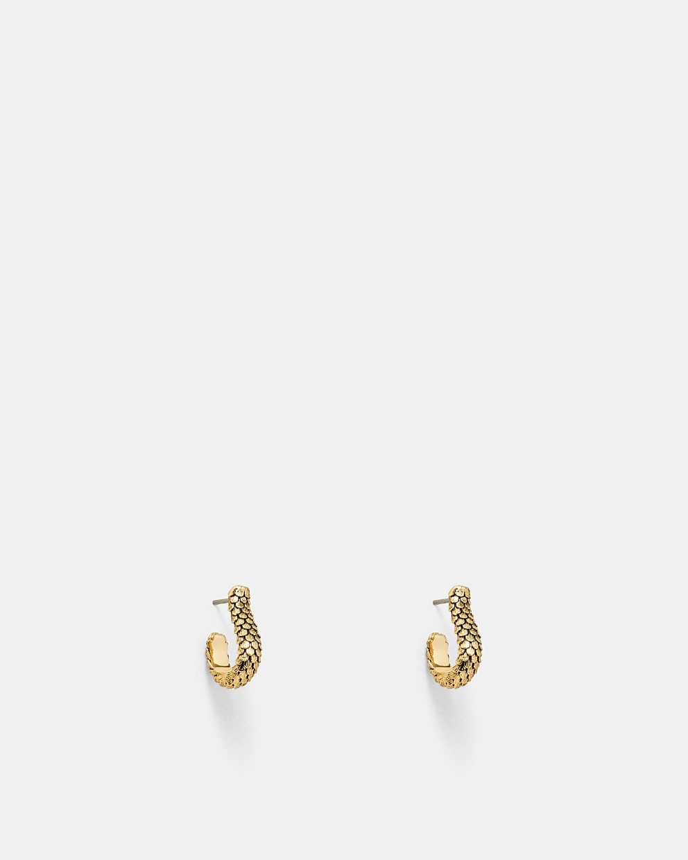 Scales Hoop Earrings