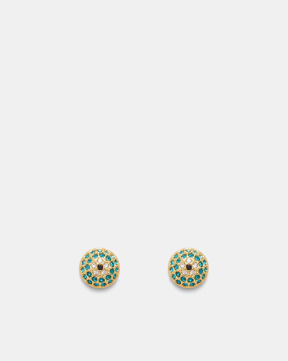 Disco Pave Stud Earrings