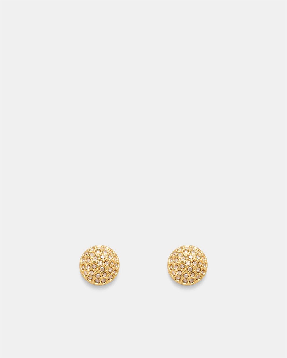 Disco Pave Stud Earrings