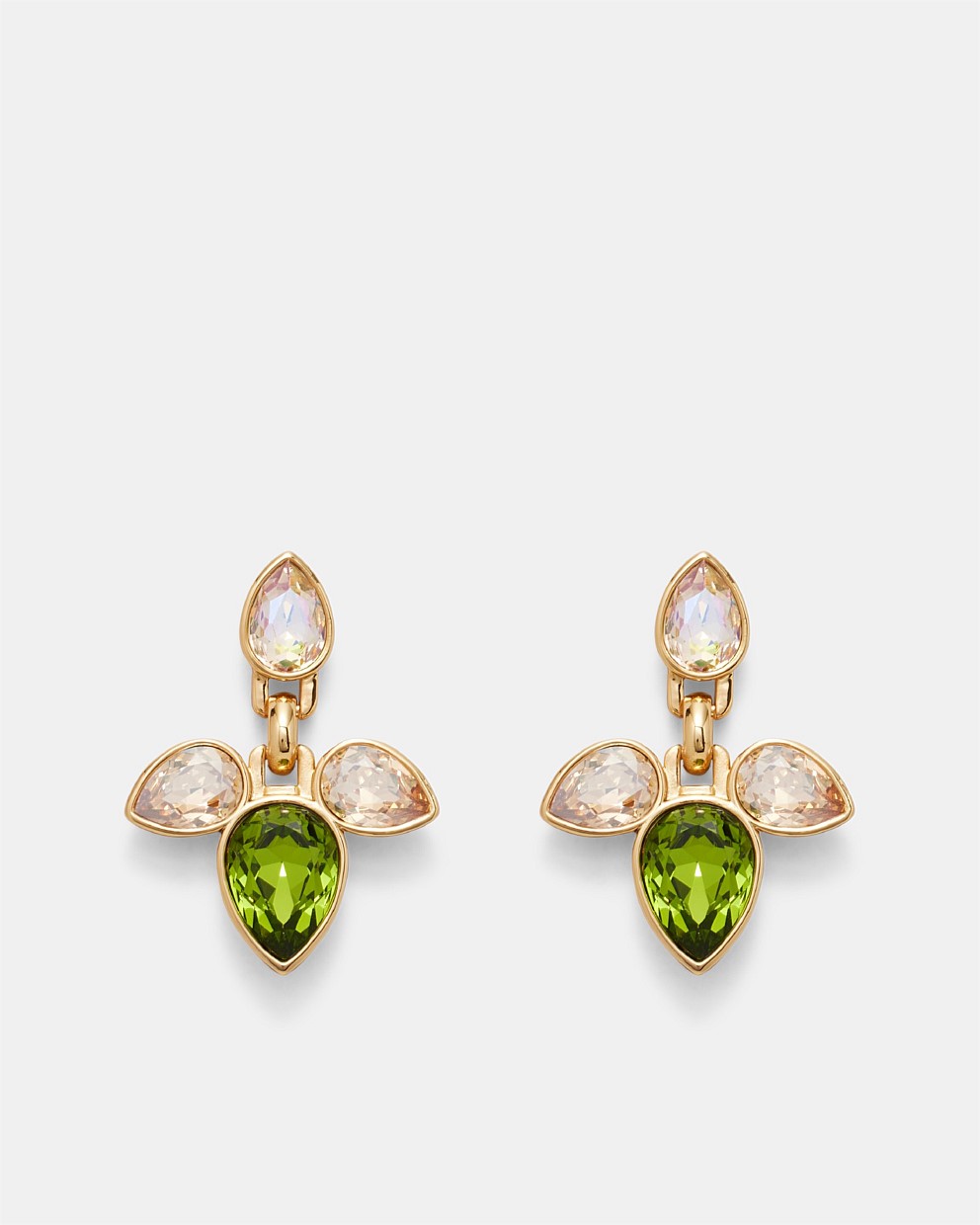 Pull Up To The Bumper Crystal Small Drop Earrings