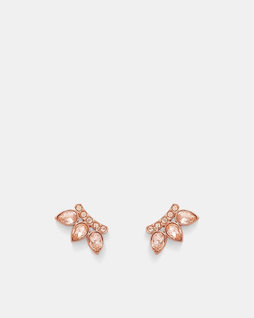 I Feel Love Mini Ear Climber Stud Earrings