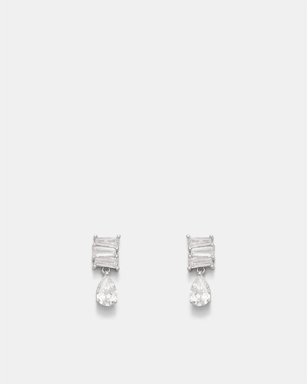 Enchantment Crystal Drop Stud Earrings