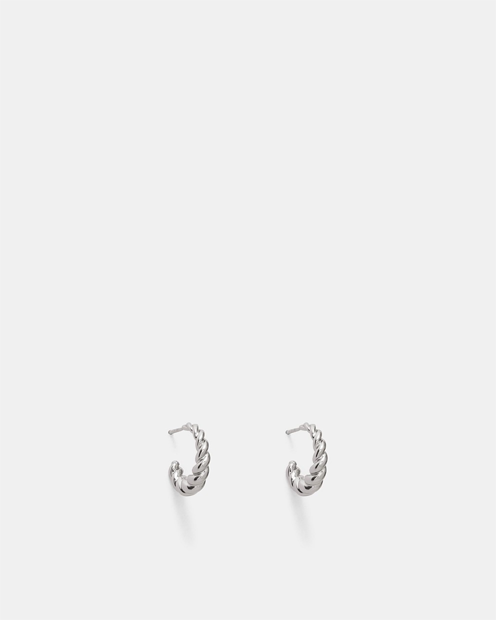 Croissant Hoop Earrings