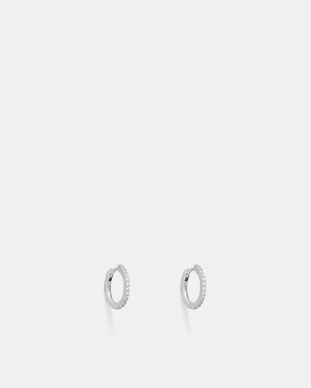 Ice Baby Hoop Earrings