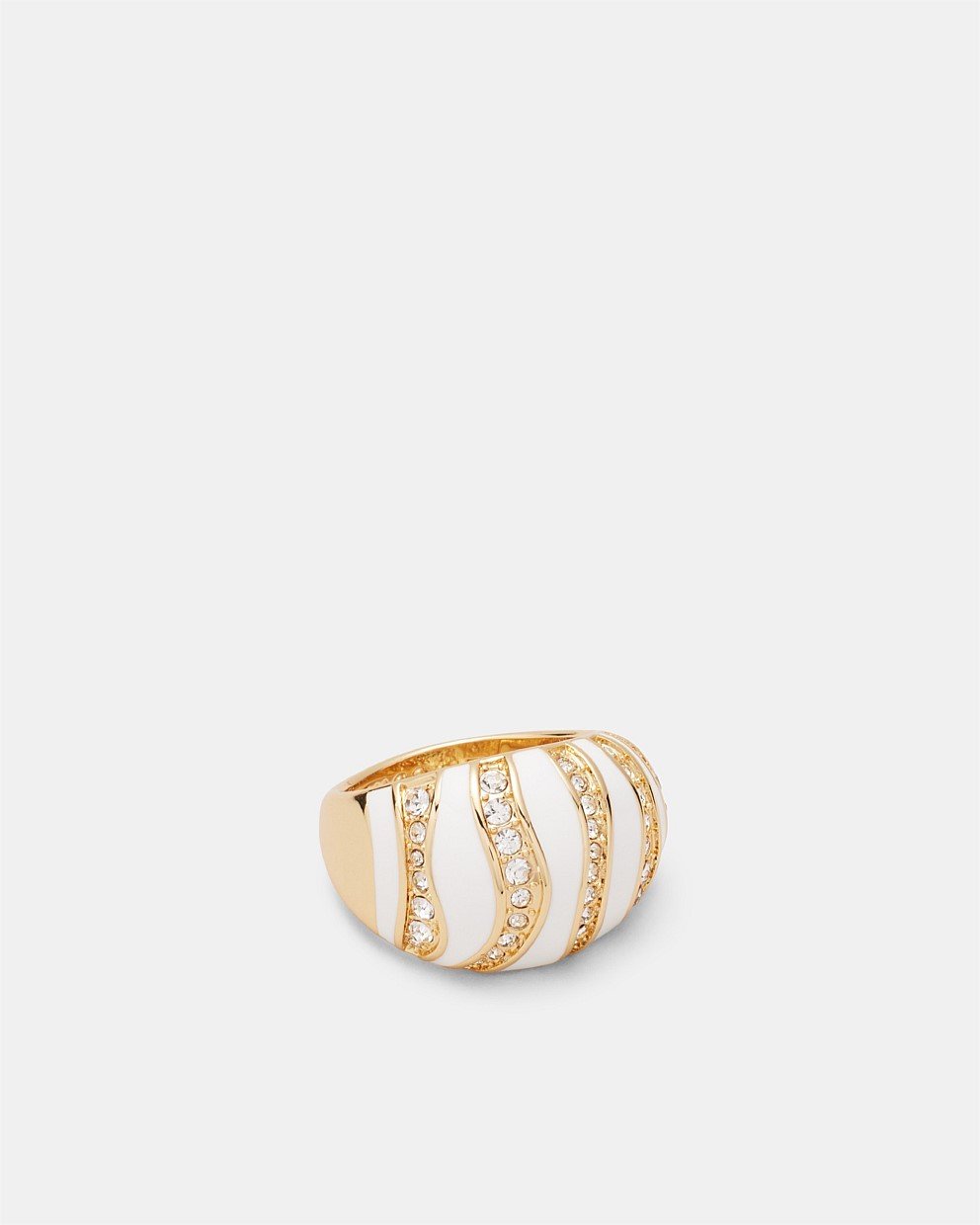 Chi Chi Jaguar Pave Enamel Ring