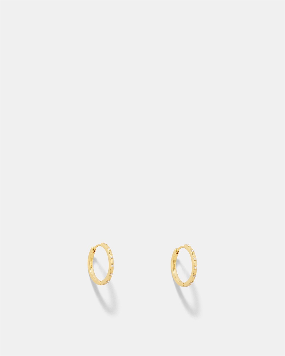 Vela Large Huggie Hoop Earrings