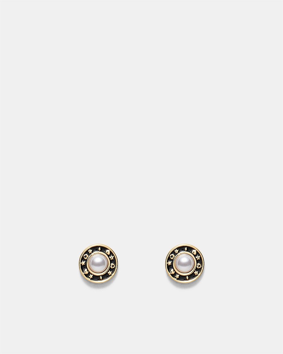 Ring Ring Stud Earrings