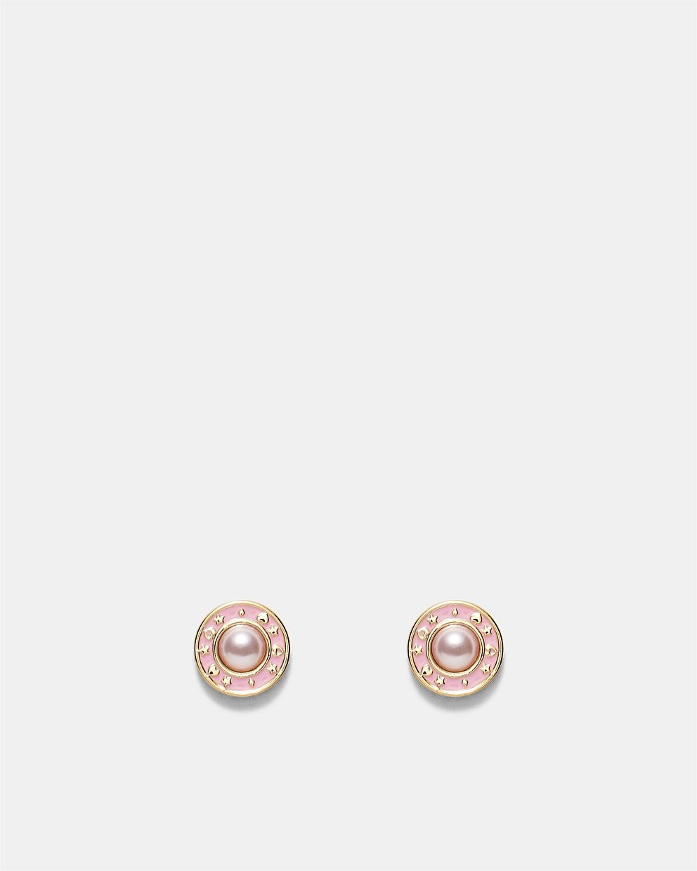 Ring Ring Stud Earrings