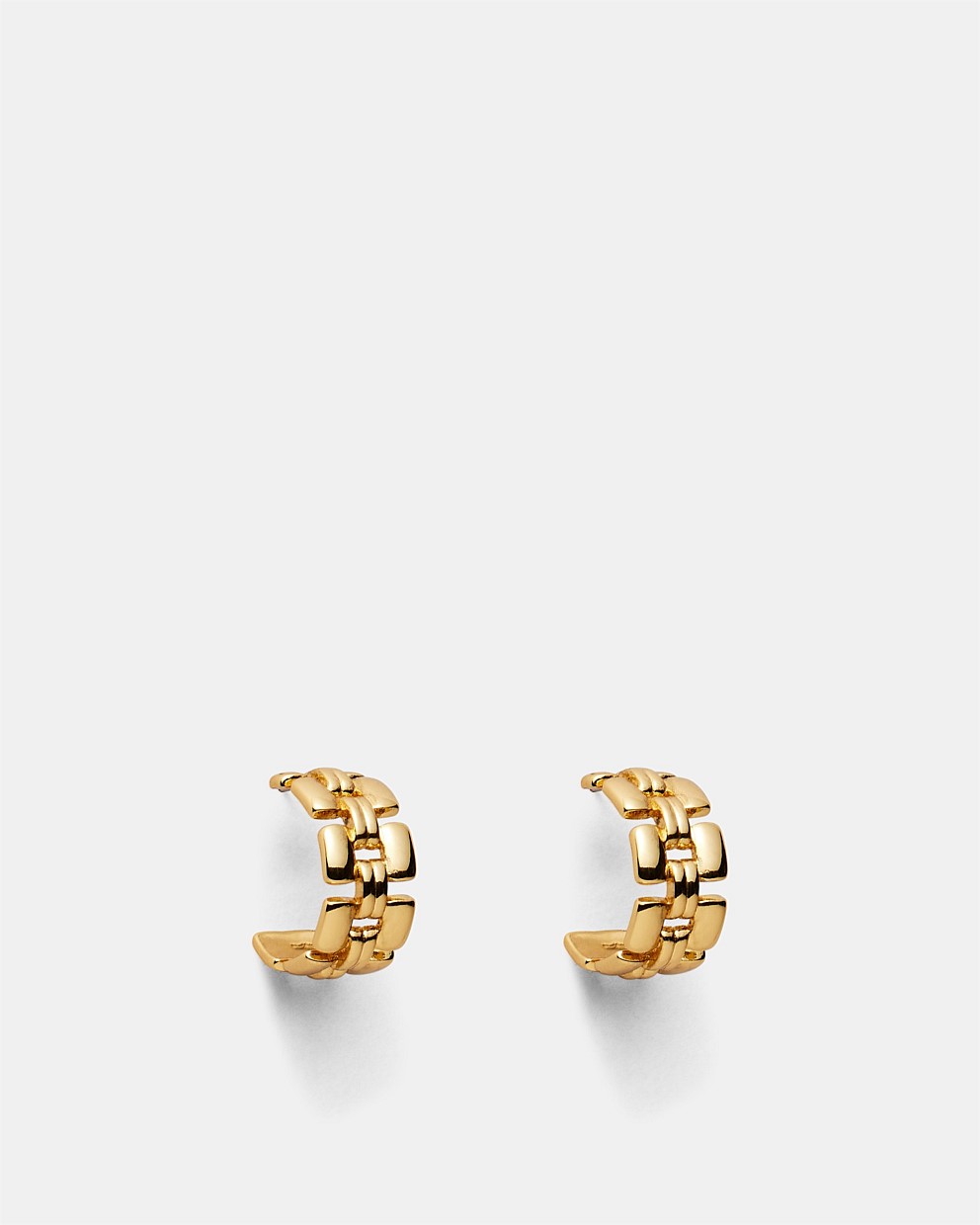 Linked Up Hoop Earrings