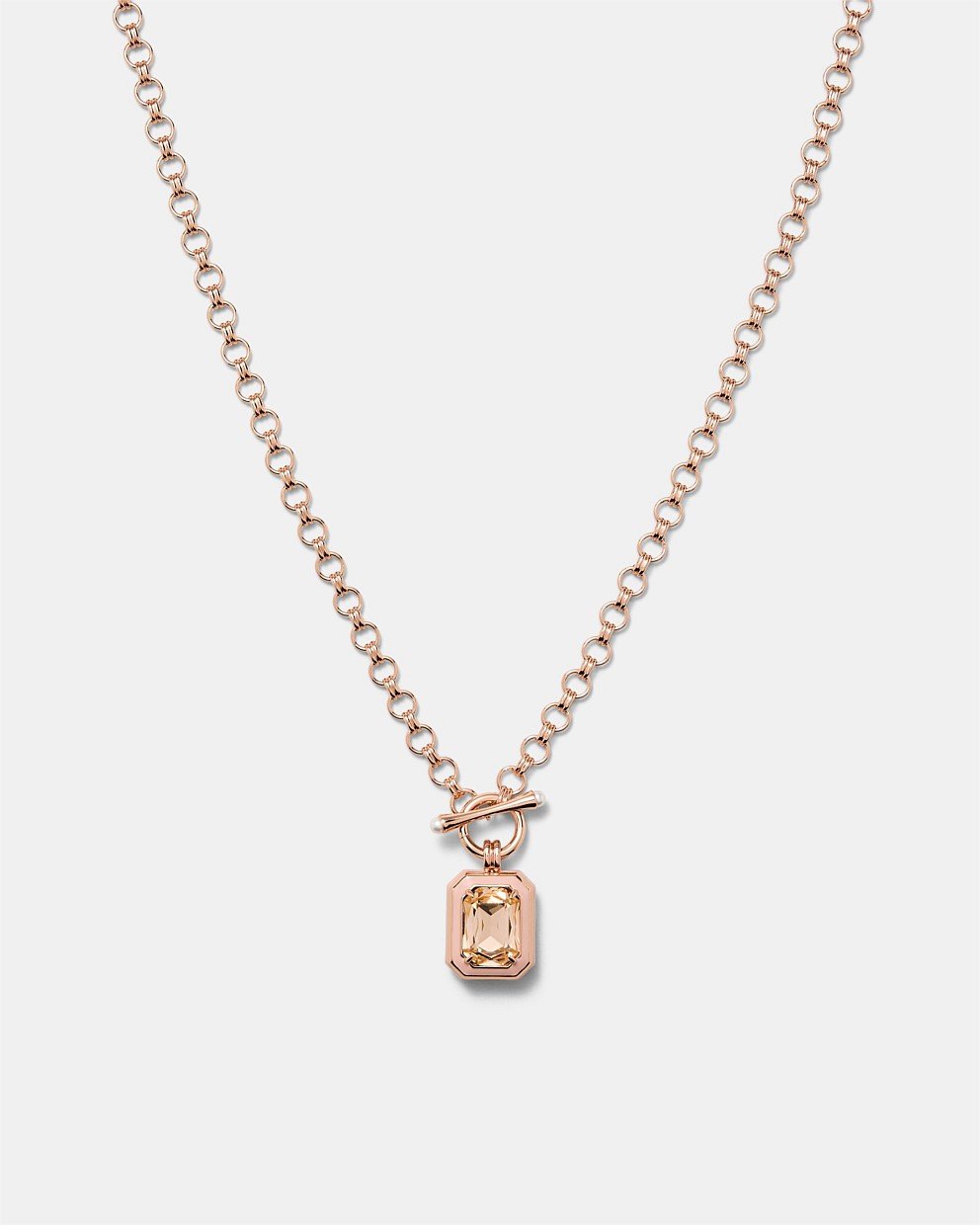 Legacy Enamel Pendant Necklace