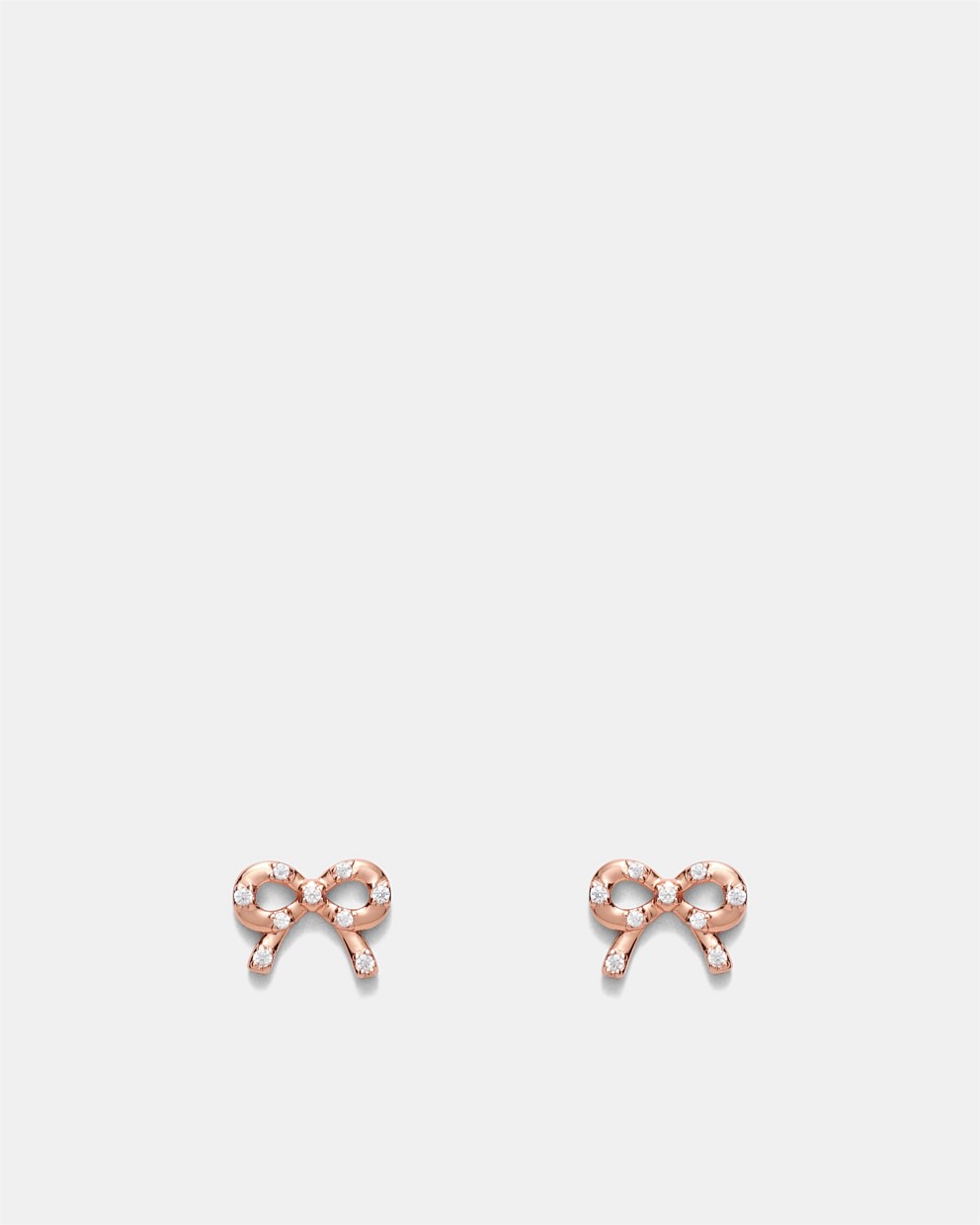 Baby Bow Stud Earrings