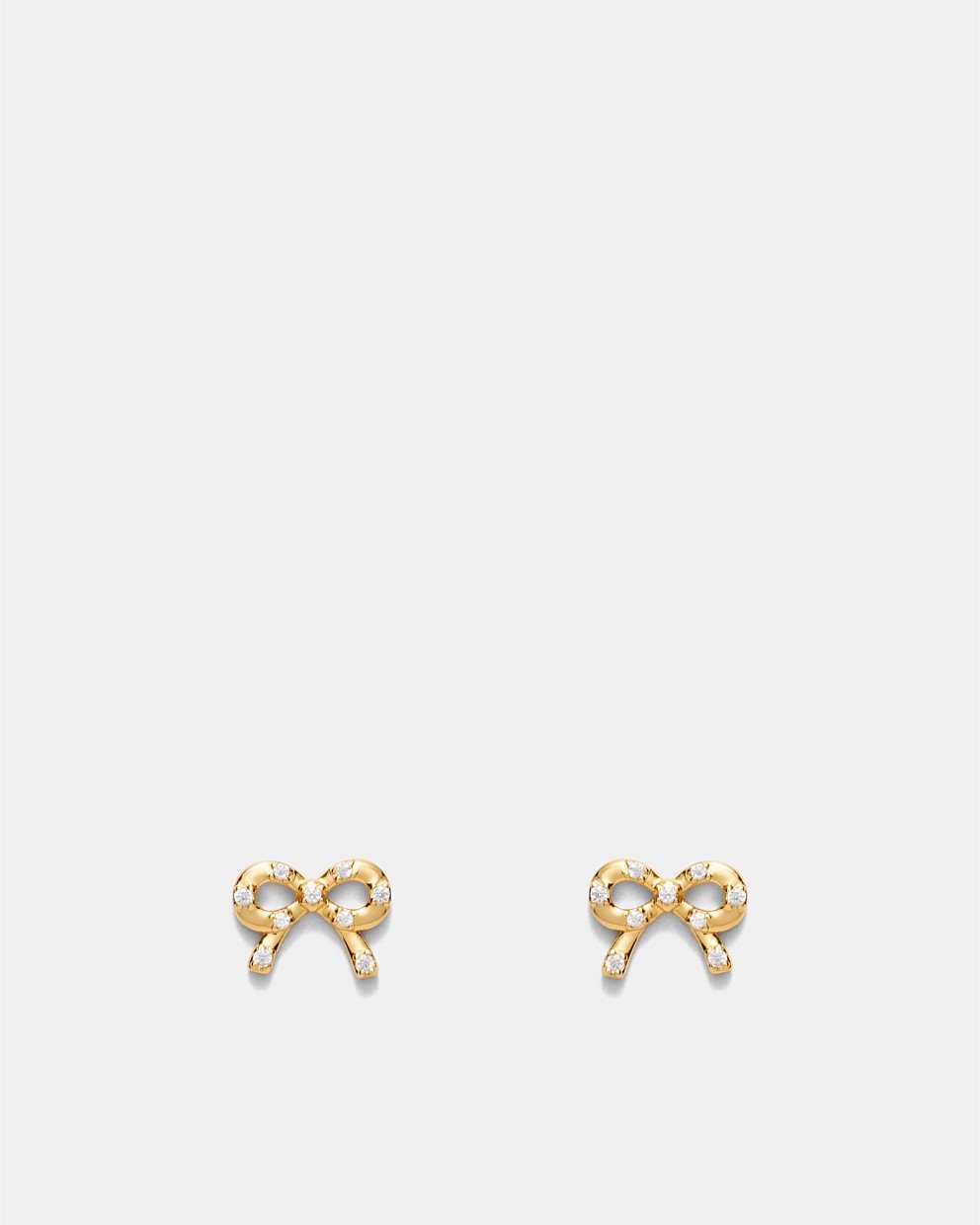 Baby Bow Stud Earrings