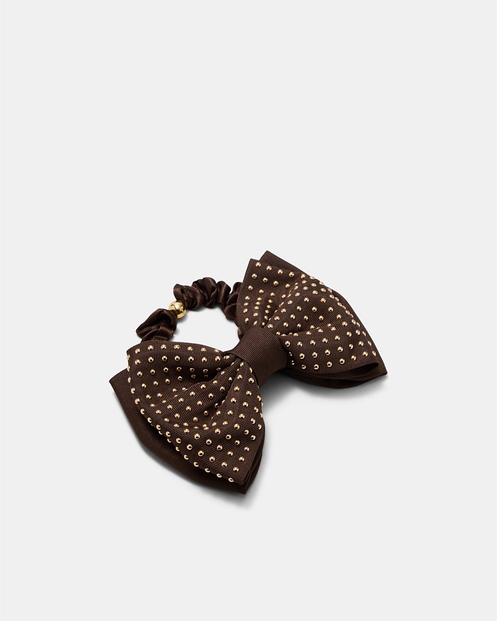 Make A Bow Hair Tie