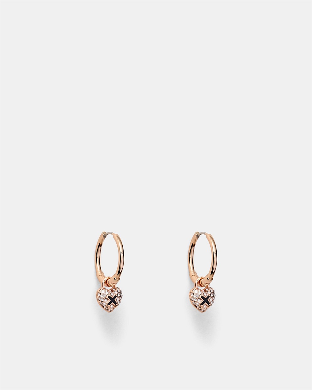 Adorbs Heart Hoop Earrings