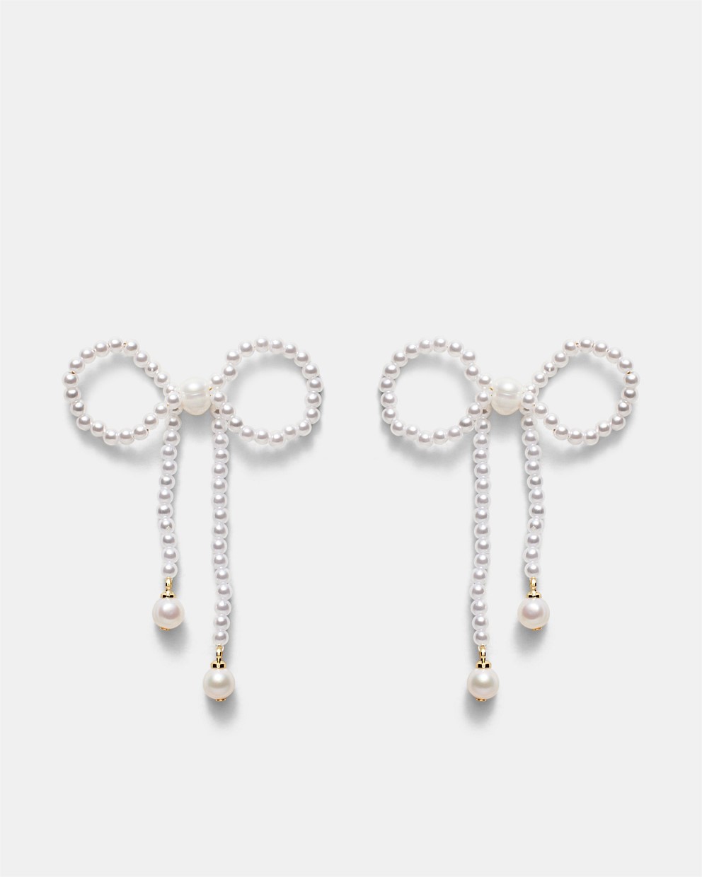Glimmer Bow Earrings