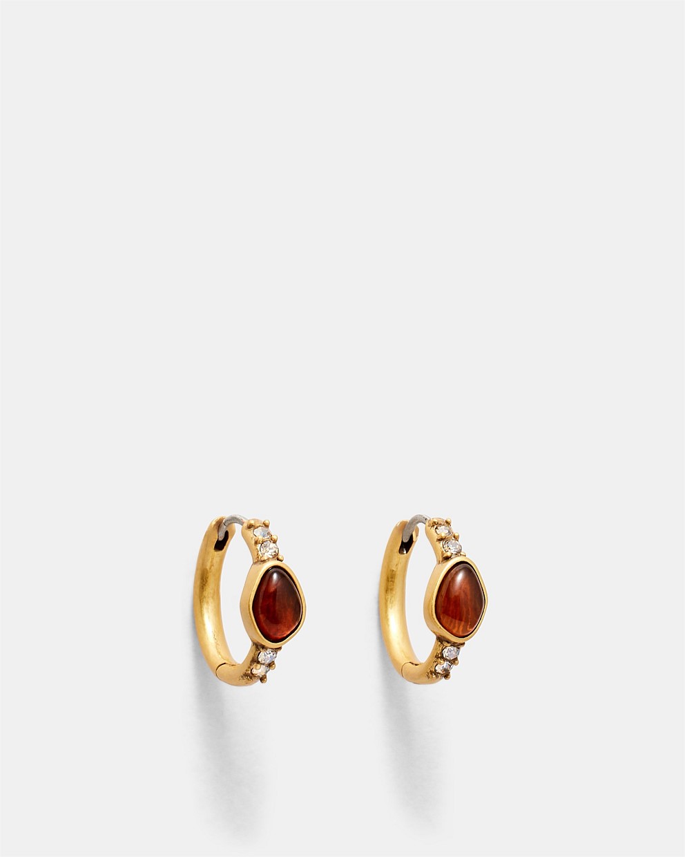Pebble Huggie Hoop Earrings