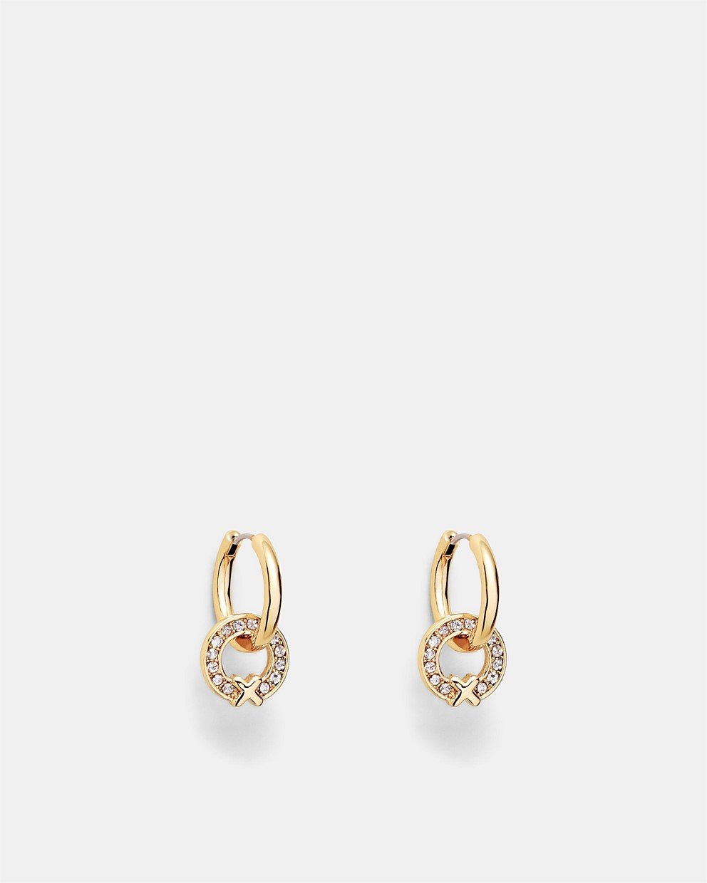 Encanto Charm Hoop Earrings