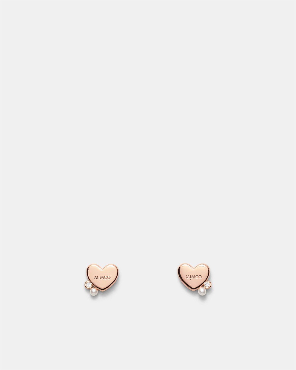 Mimco Heart Cluster Stud Earrings