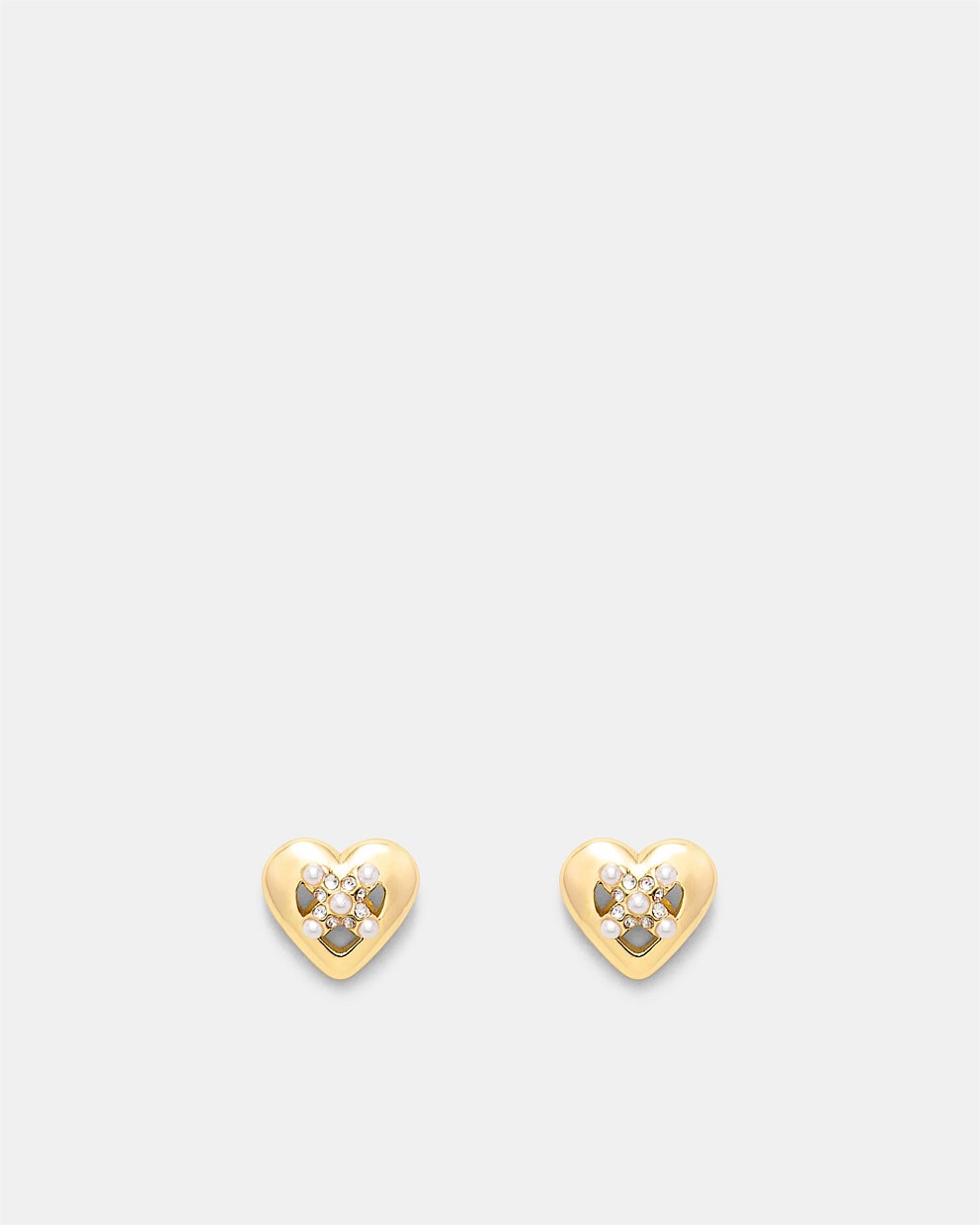 Classic Heart Stud Earrings