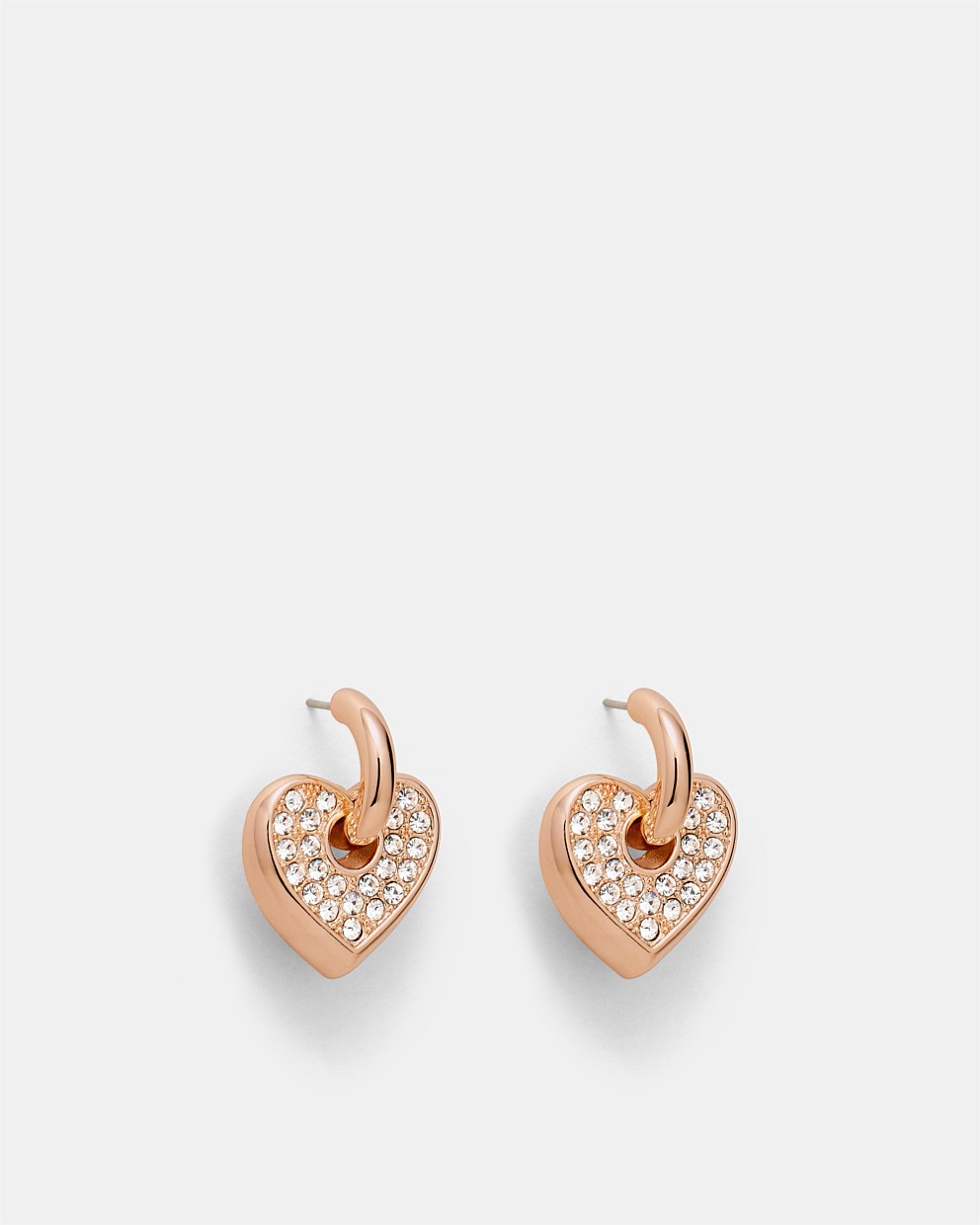 Lovely Charm Hoop Earrings
