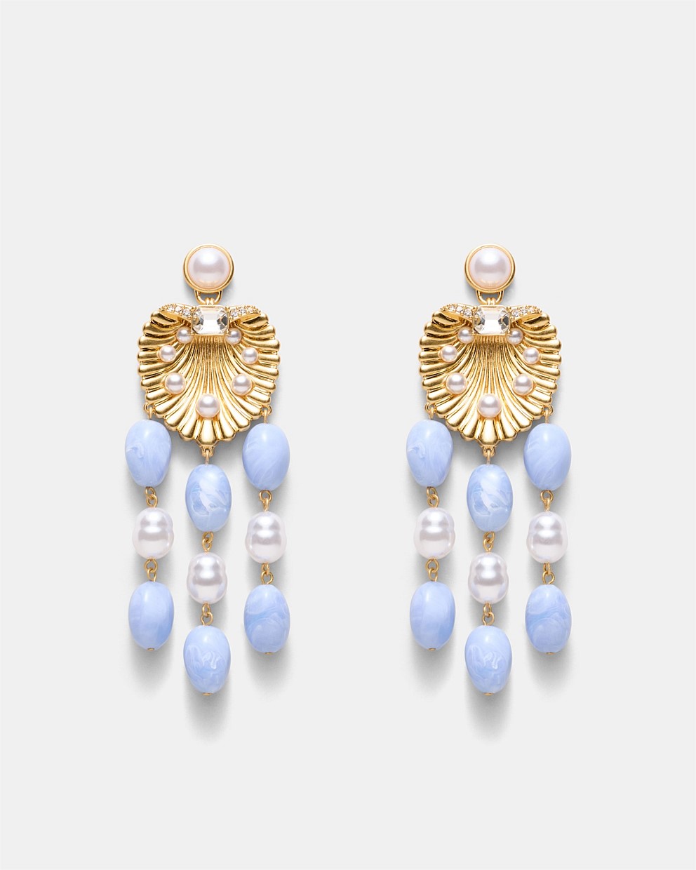 Undersea Charm Drop Earrings