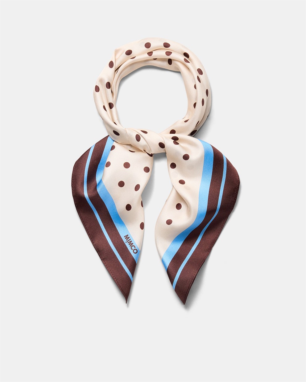 Polka Square Scarf