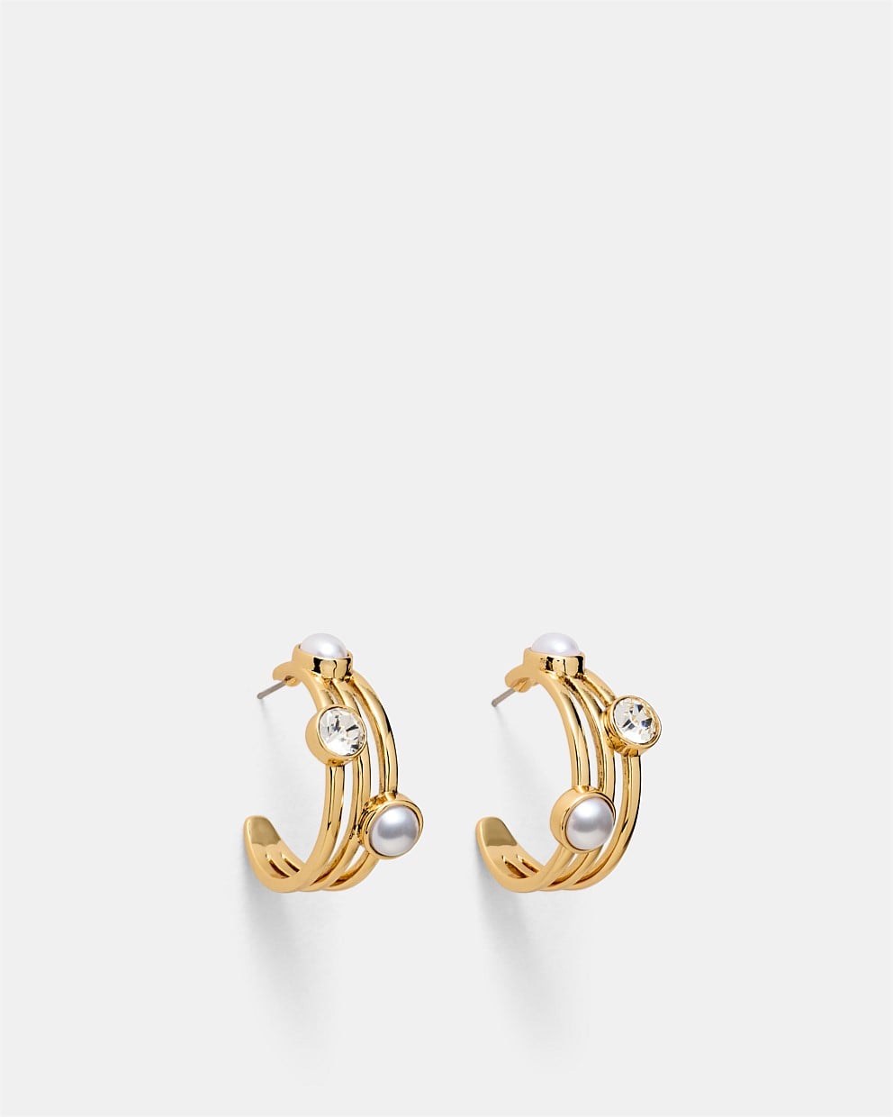 Borderline Hoop Earrings