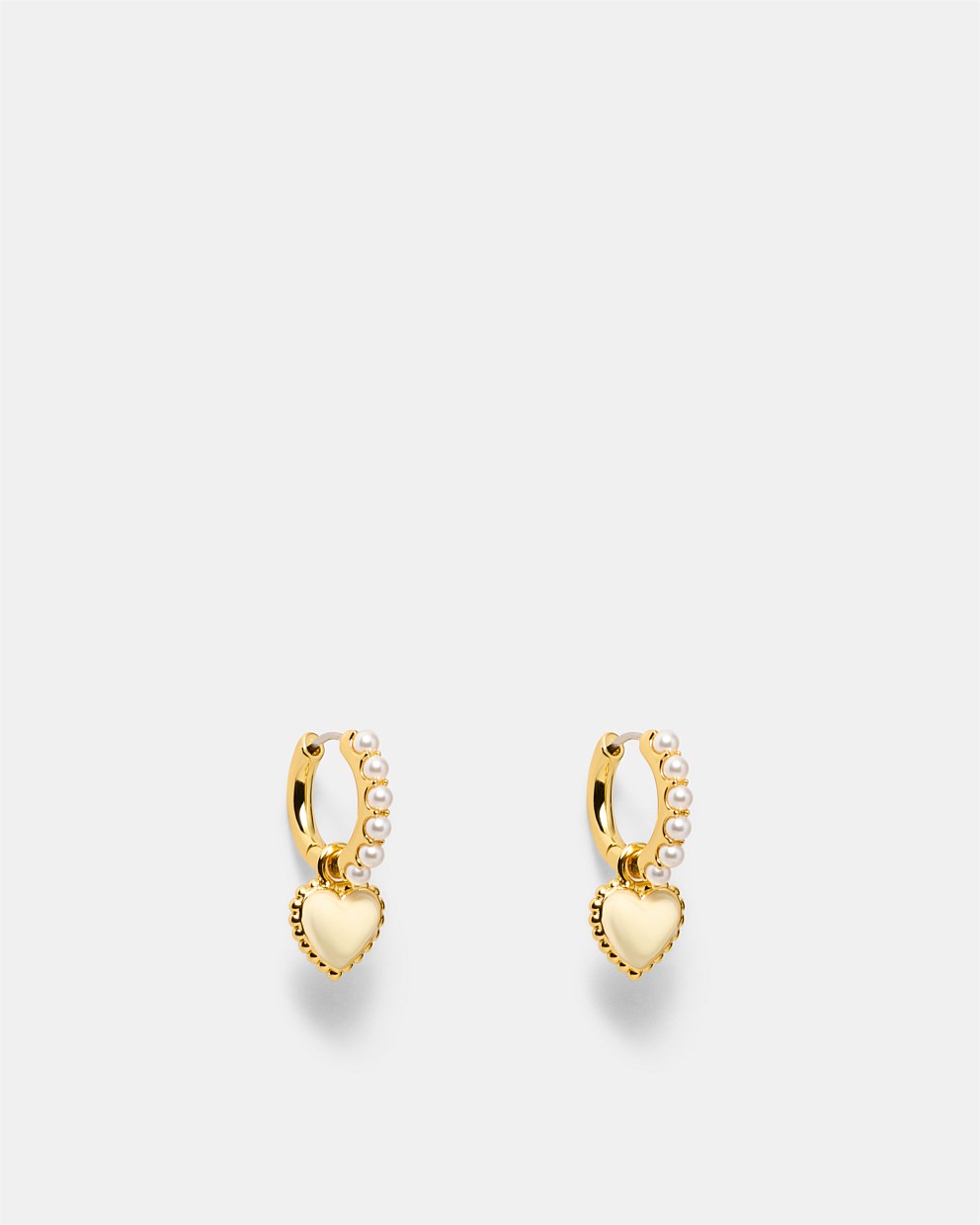 En Pointe Hoop Earrings