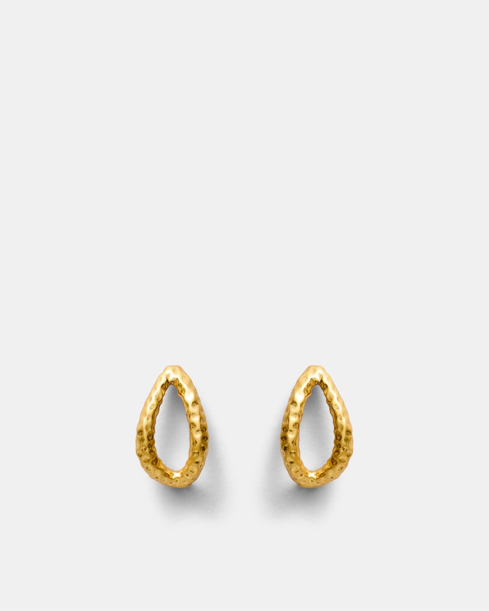 Gilded Hoop Earrings