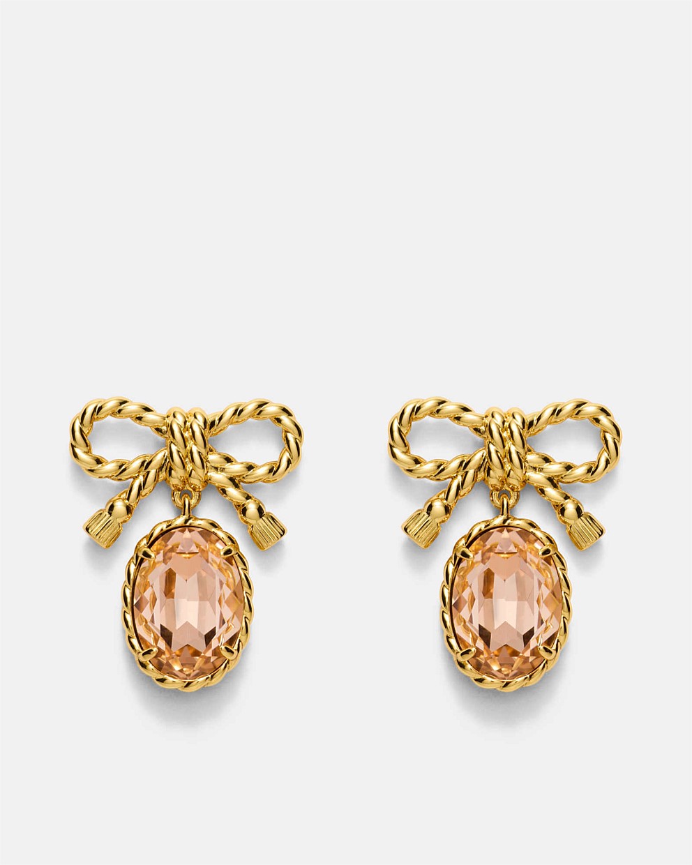 Tie A Bow Drop Earrings