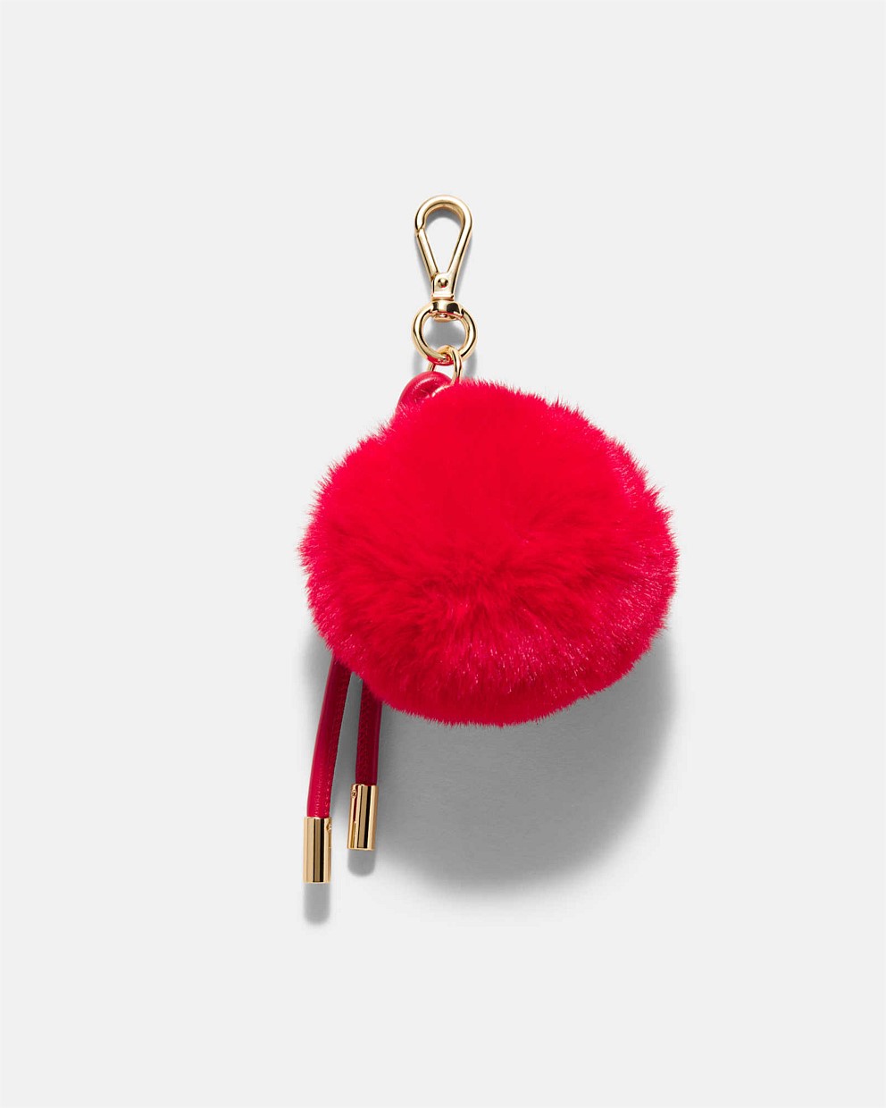 Fluffy Knot Bag Charm