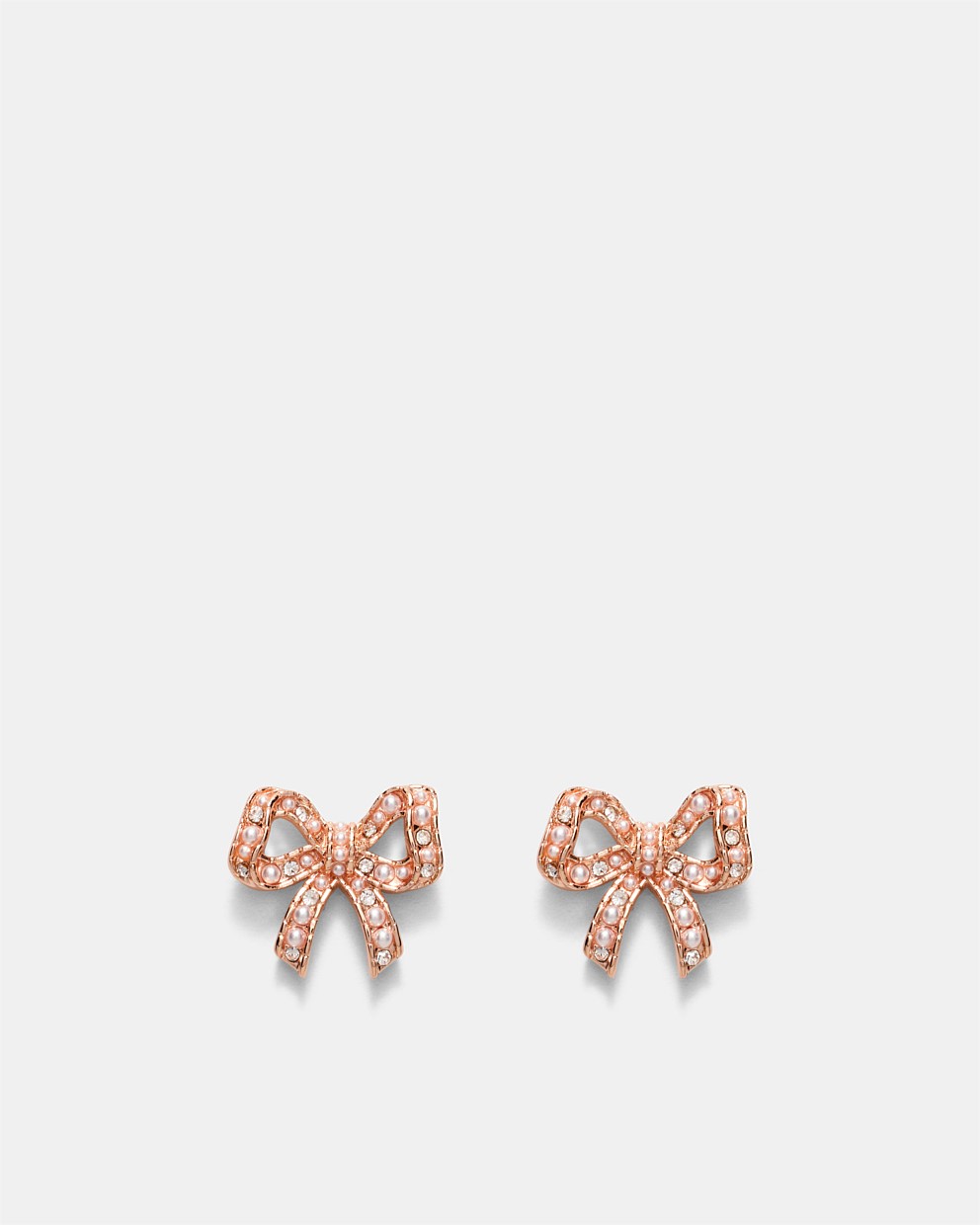 Tie A Bow Stud Earrings