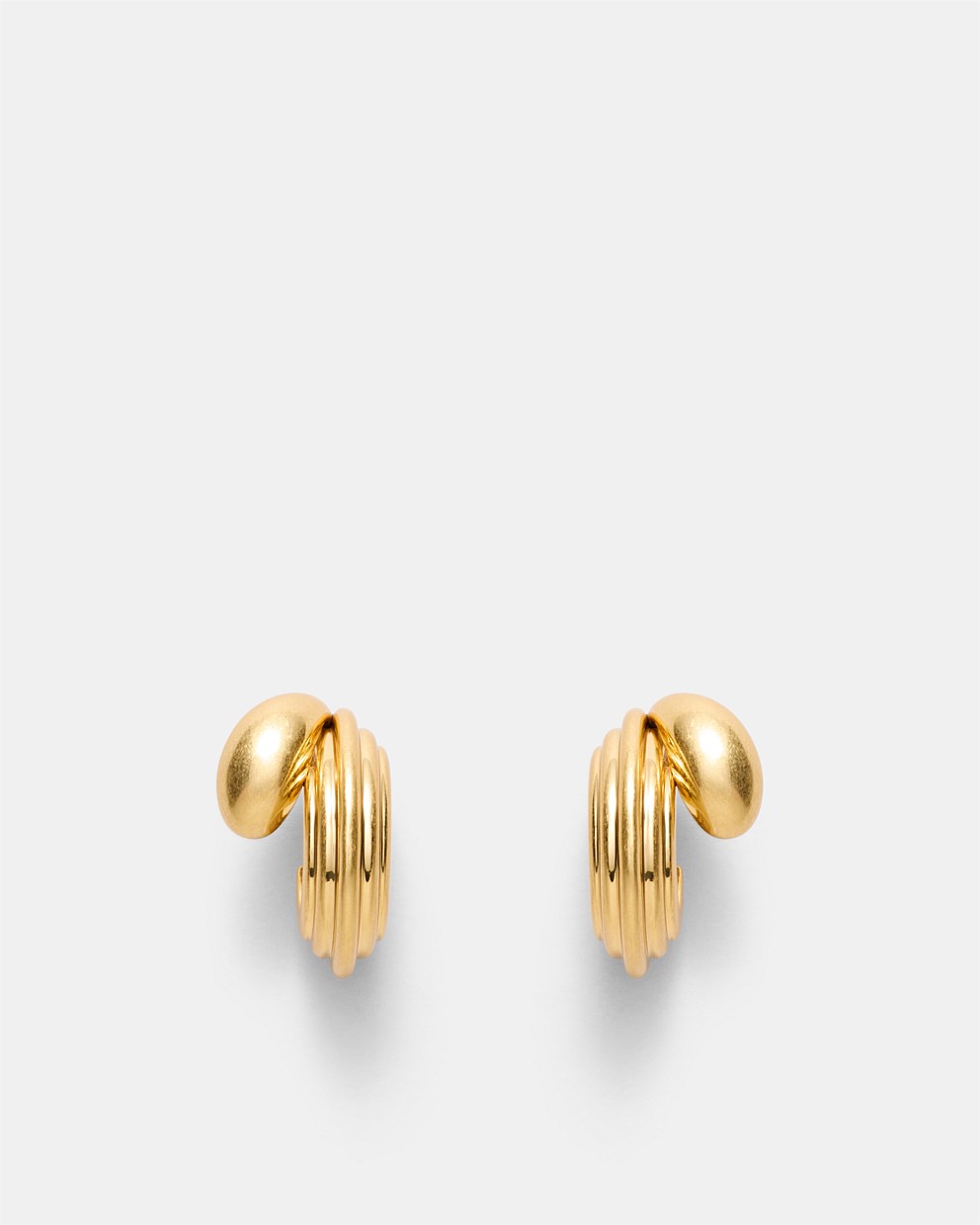 Deux Hoop Earrings