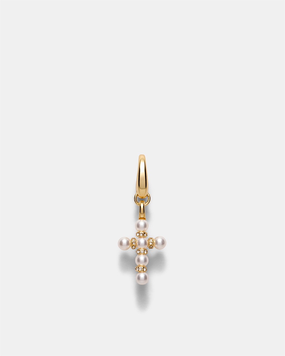 Poetic Cross Charm