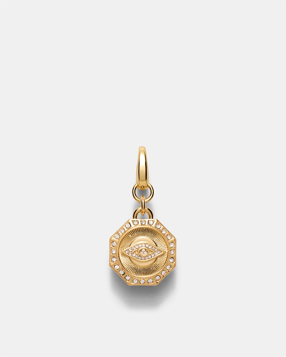 Evil Eye Coin Charm