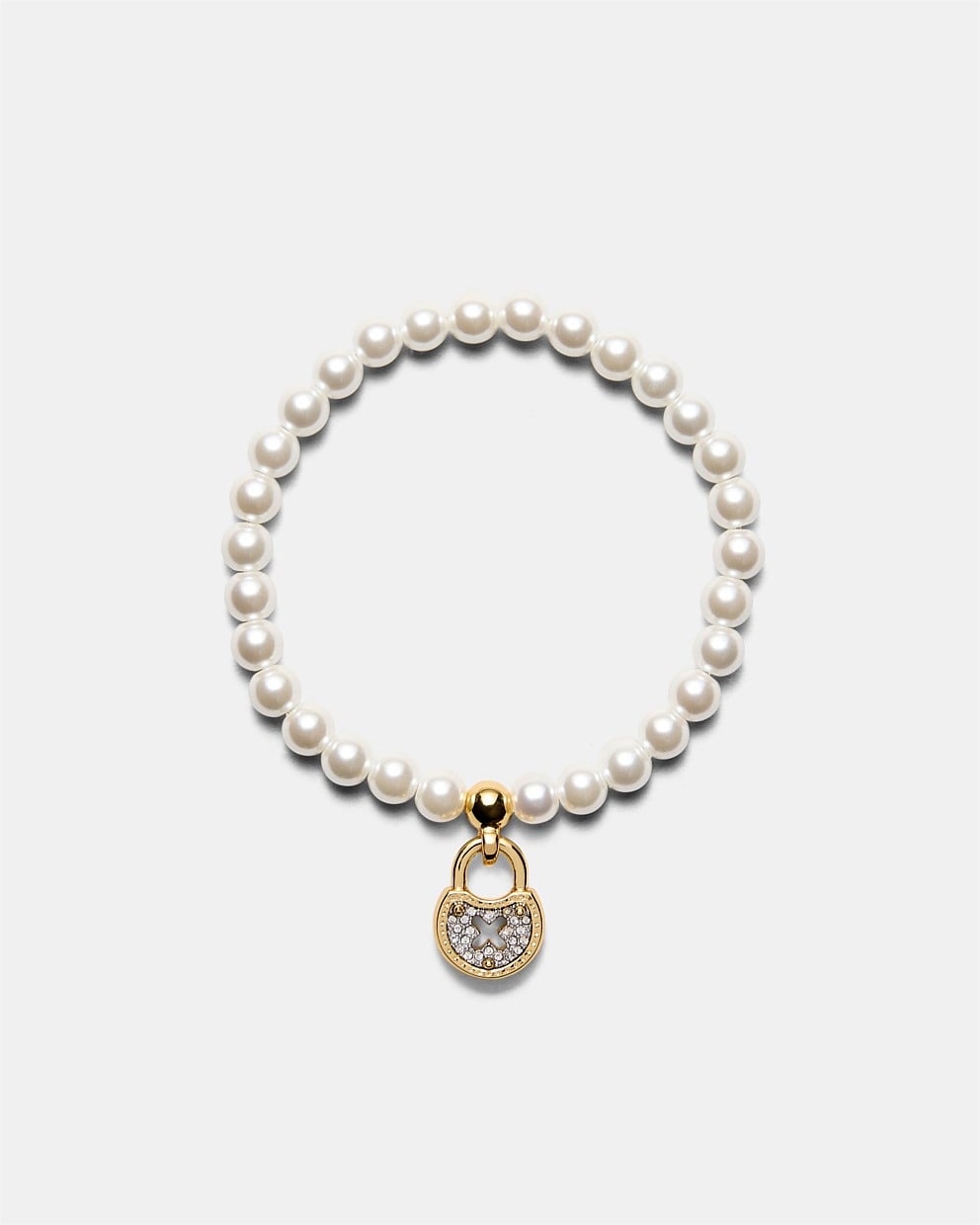 Lockette Pearl Bracelet